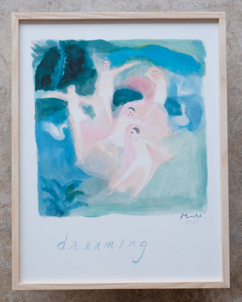 網中いづる　ジクレー作品「dreaming」